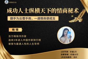 成功人士纵横天下的情商秘术