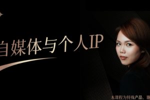 小响声【自媒体与个人IP】  -百度云网盘资源分享