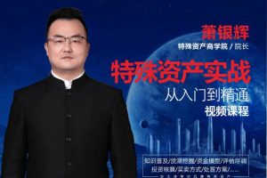 【房大诗】特殊资产实战（从入门到精通）-百度云网盘资源分享