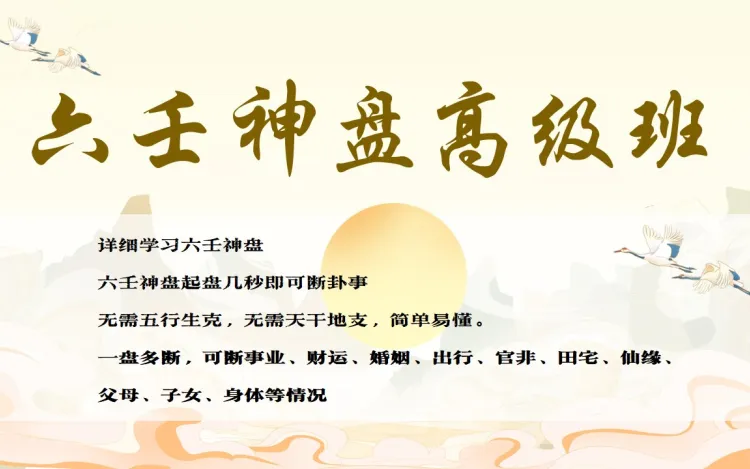 六任神盘详细学习（婚姻事业财运疾病预测高级班入门快准确率高）