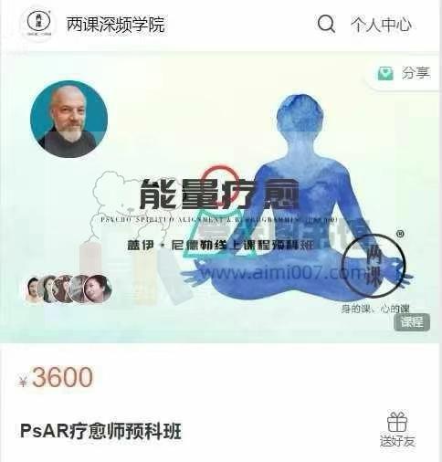 盖伊·尼德勒《PsAR疗愈师一阶段》