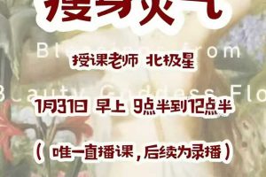 一个甜筒yoyo家北极星老师·瘦身灵气