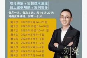 刘亮博士针对临床议题的家庭治疗-评估与干预线上连续培训项目