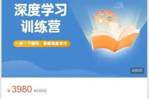 动画讲编程深度学习训练营