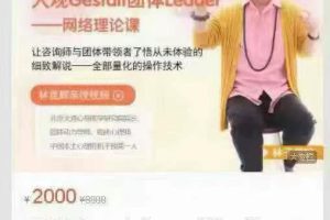 大观完形团体Leader训练理论课