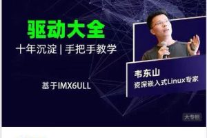 嵌入式Linux全新系列教程之驱动大全(基于IMX6ULL开发板)