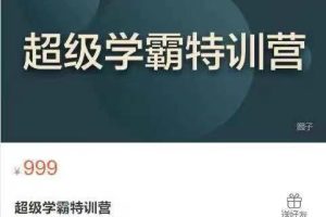 白墨兮超级学霸特训营