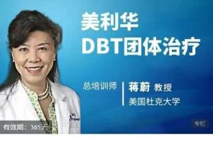 美利华DBT团体治疗 11对治疗师与来访者全程展示