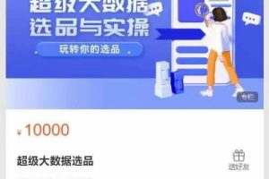 老陈聊跨境-超级大数据选品