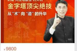 鸿升课堂-《盘口语言封山之作》