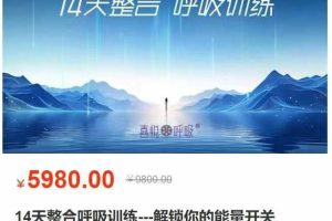 创客匠人 –  14天整合呼吸训练—解锁你的能量开关