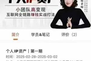 张萌个人IP资产