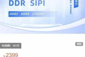 B02_DDR SIPI训练营