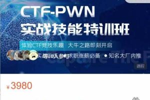 CTF-PWN实战技能特训班