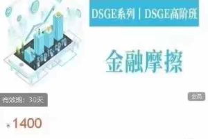 DSGE高阶l金融摩擦