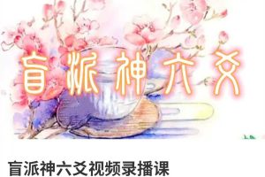 【六爻】盲派神六爻曹法贵老师