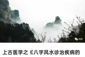 【术数诊治疾病】上古医学之《八字风水诊治疾病的实践技法课》